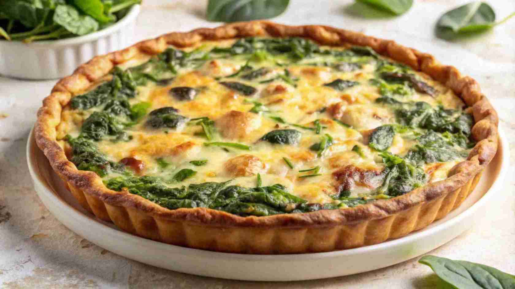 Spring Vegetable Quiche